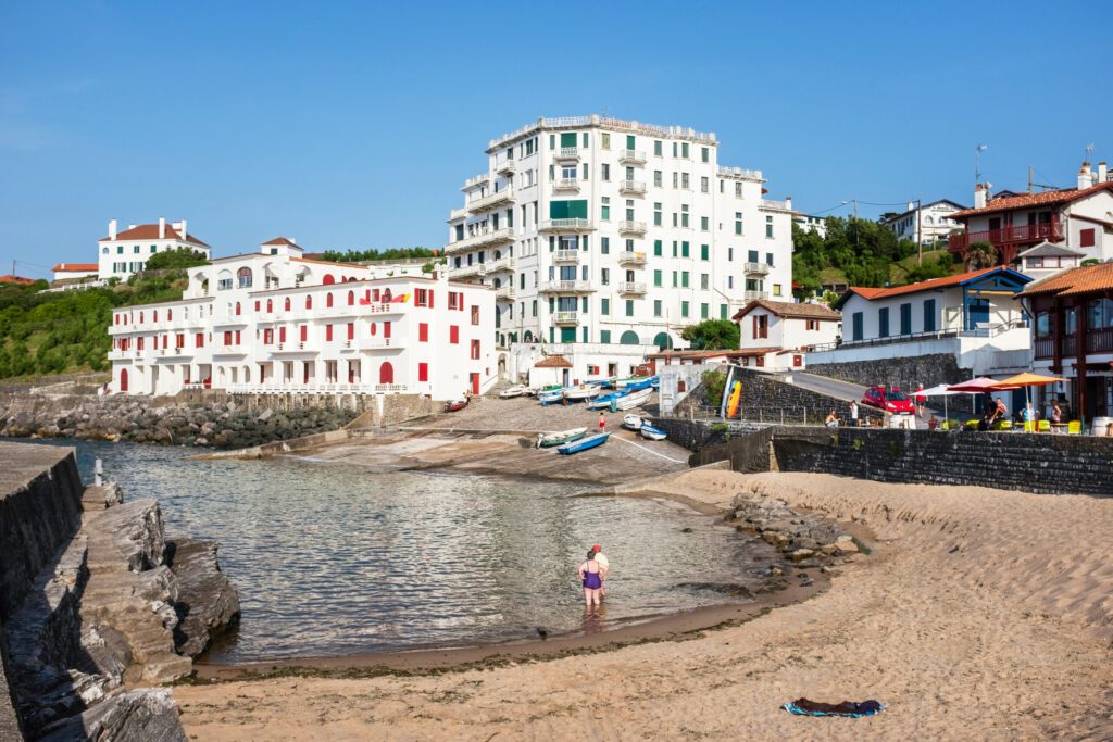 Plage et port de Guéthary