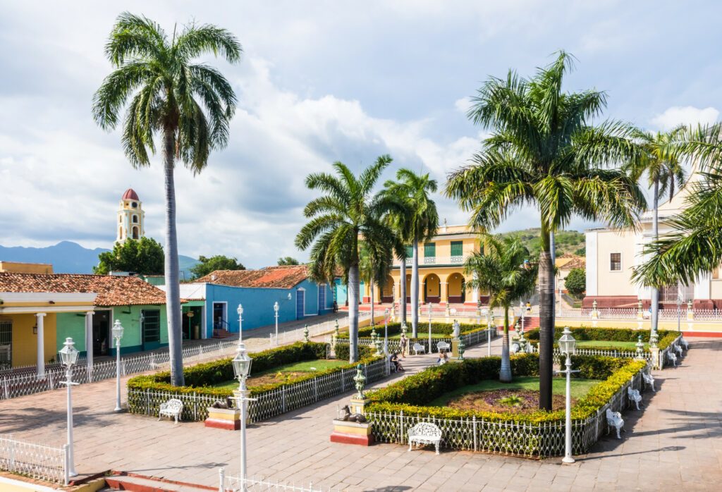 Trinidad Altstadtzentrum am Plaza Mayor auf Kuba