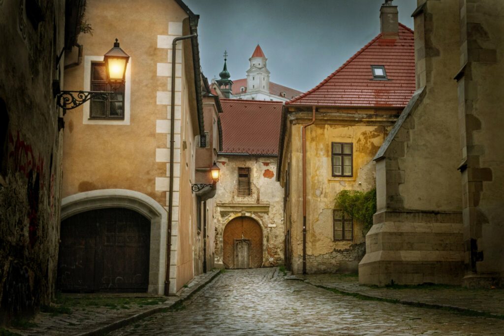 La vieille ville de Bratislava