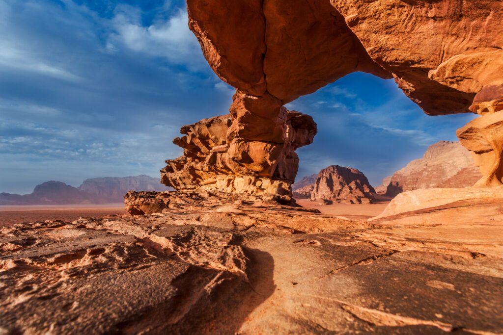 Le désert de Wadi Rum
