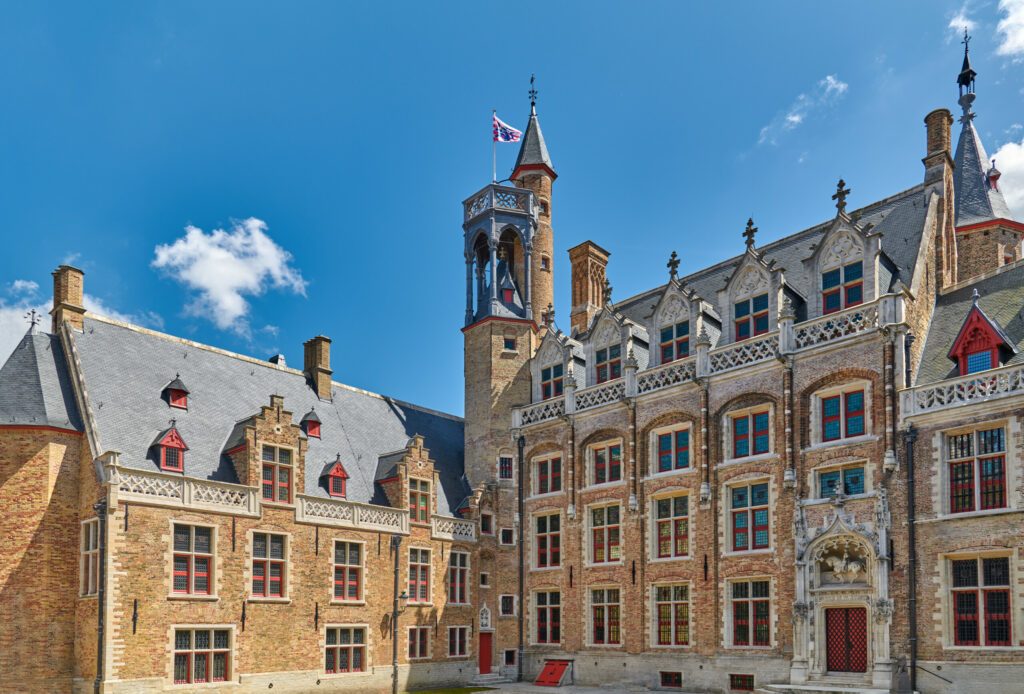 Bruges historic and traditional architectures