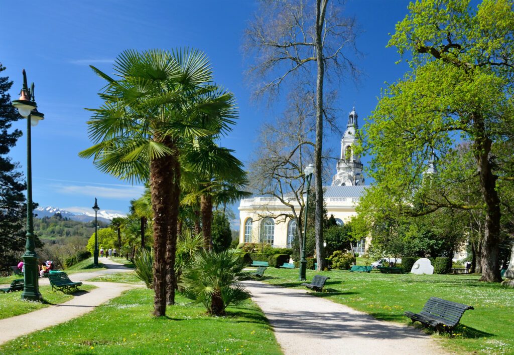 Le parc Beaumont, Pau