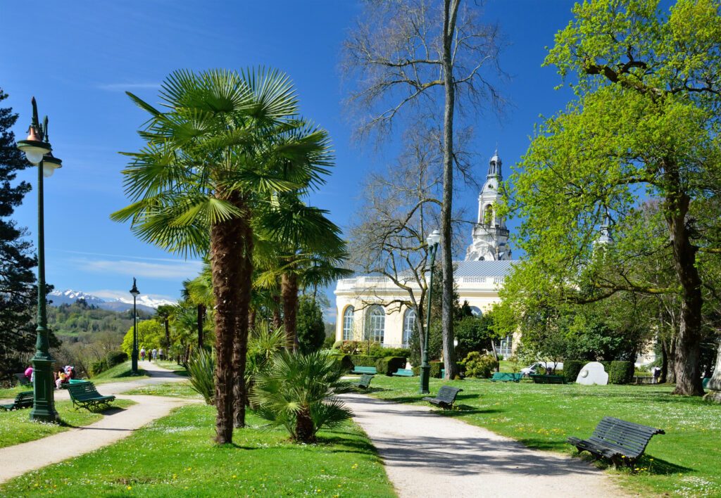 Park Beaumont in the French city Pau