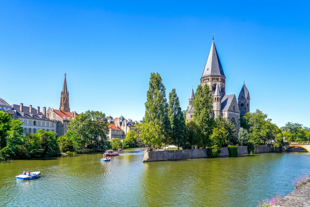 Temple Neuf, Metz, Grand Est, Frankreich