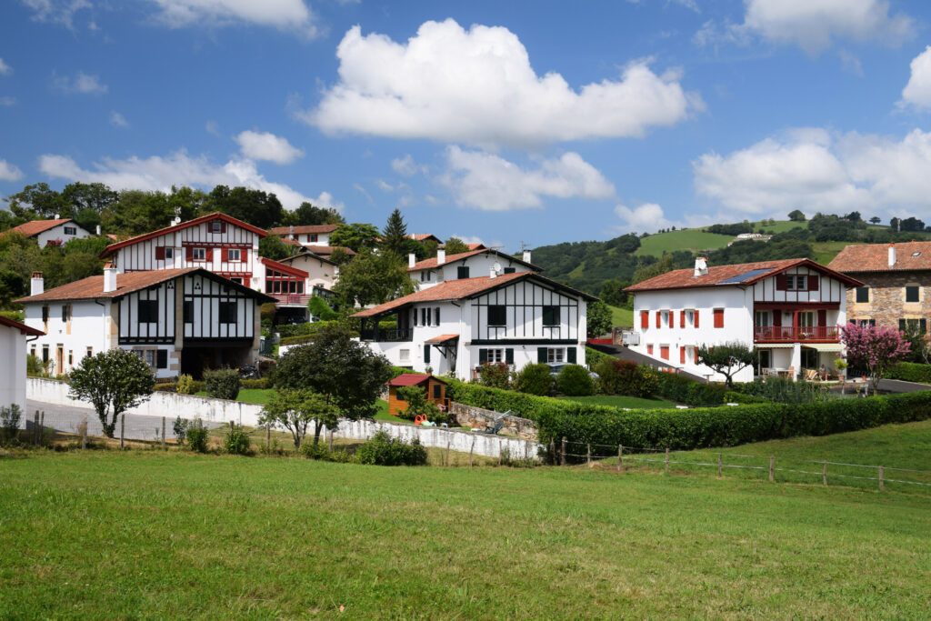 Maisons basques à Sare