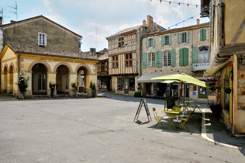 France,  village of Issigeac in Dordogne