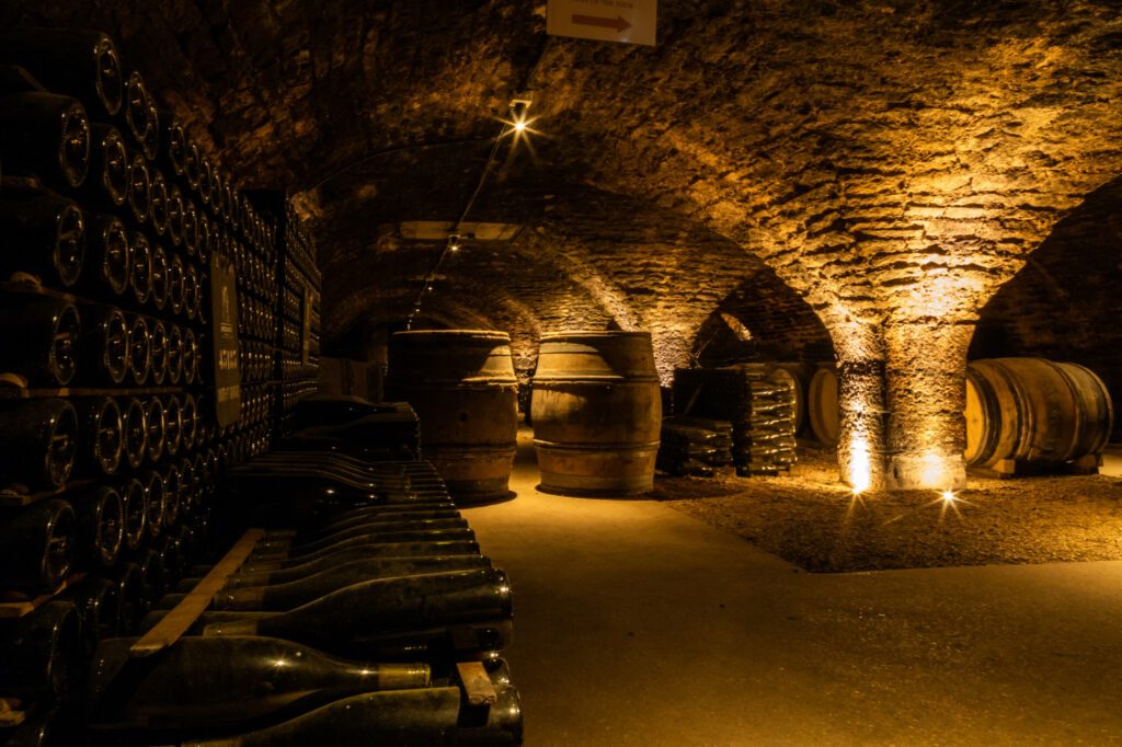 Les caves Patriarche de Beaune, en Côte-d'or, les plus grandes caves de Bourgogne