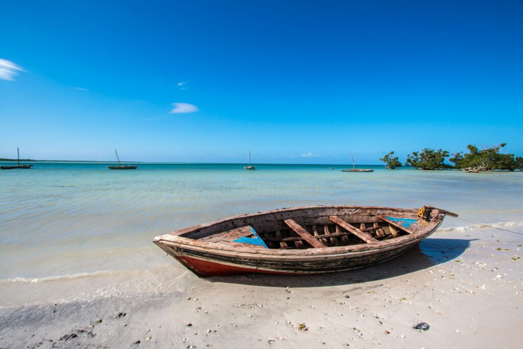 Les îles Quirimbas dans les paysages d'Afrique