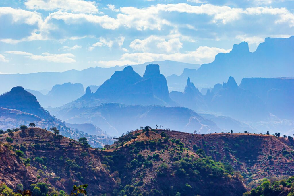 Les montagnes Simien, paysages d'Afrique