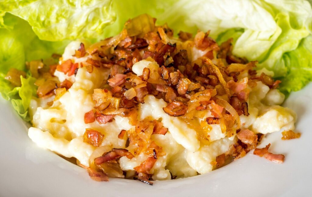 Les quenelles de pommes de terre au fromage