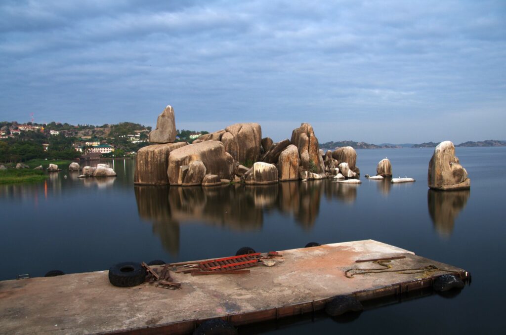 Rocks in Mwanza on the Lake Victoria in Tanzania