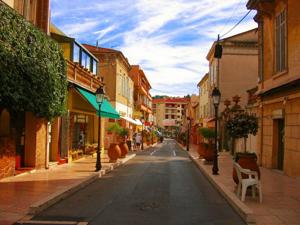 Les rues de Vallauris