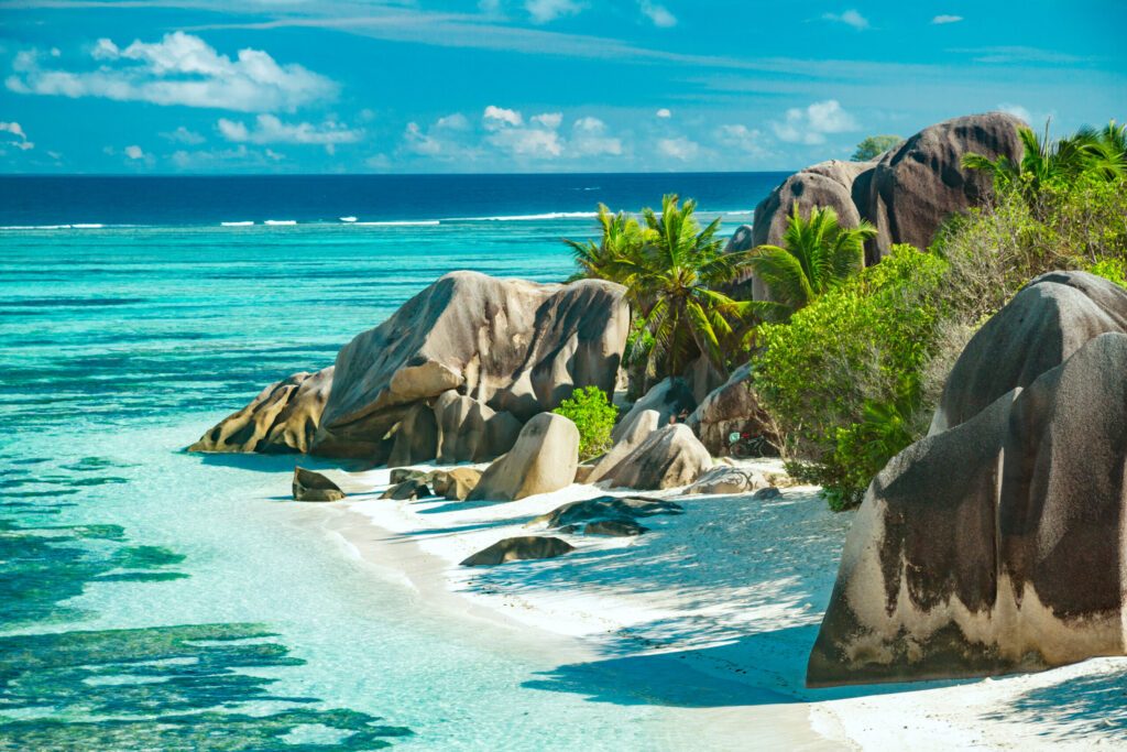 plage paradisiaque, Les Seychelles