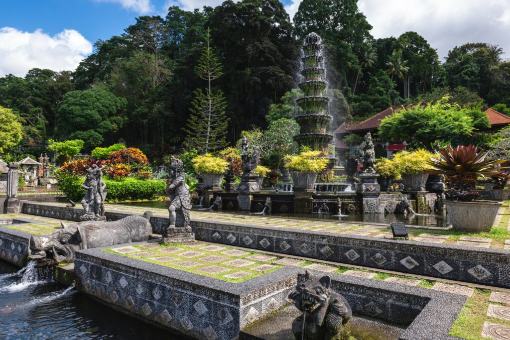 Tirta Gangga, a former royal palace in eastern Bali, Indonesia