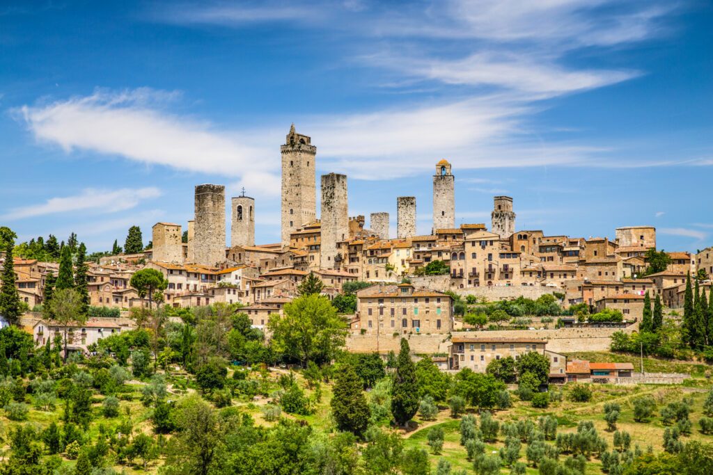 Medieval town of San Gimignano, Tuscany, Italy