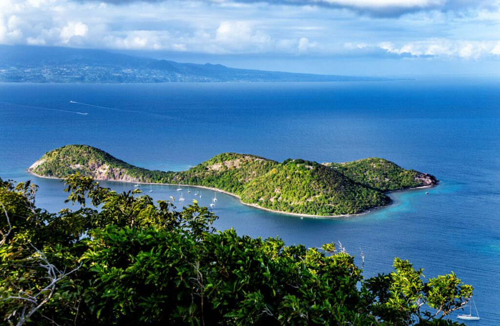 Island Ilet a Cabrit, Terre-de-Haut, Iles des Saintes, Les Saintes, Guadeloupe, Lesser Antilles, Caribbean.