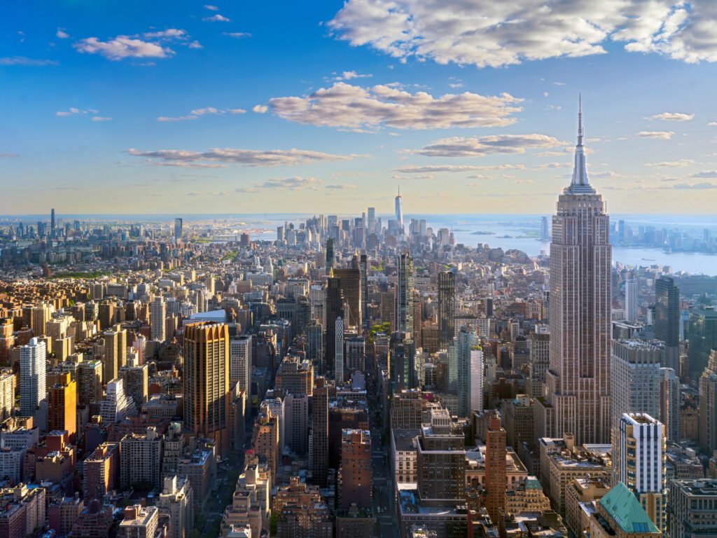 Skyline from several different Angles..Midtown, Manhatten, New York City, NY, United States of America