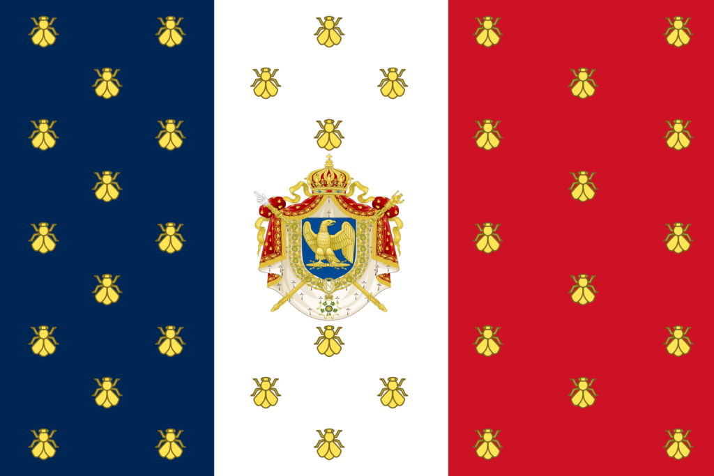 Le drapeau français sous Napoléon