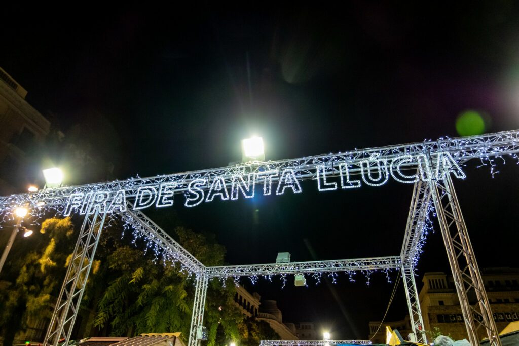 Fira de Santa Llúcia, le plus grand marché de Noël de Barcelone