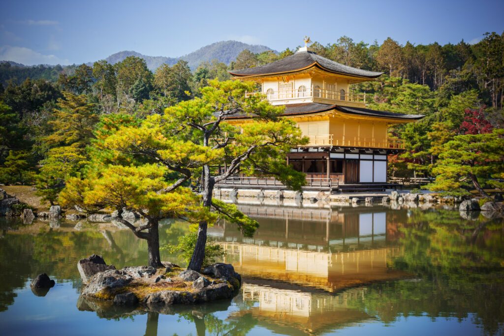 Le Temple de Kinkaku-Ji à faire à Kyoto