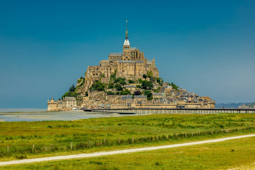 Abstecher zur Touristischen Attraktion in der Normandie - Le Mont-Saint-Michel - Frankreich