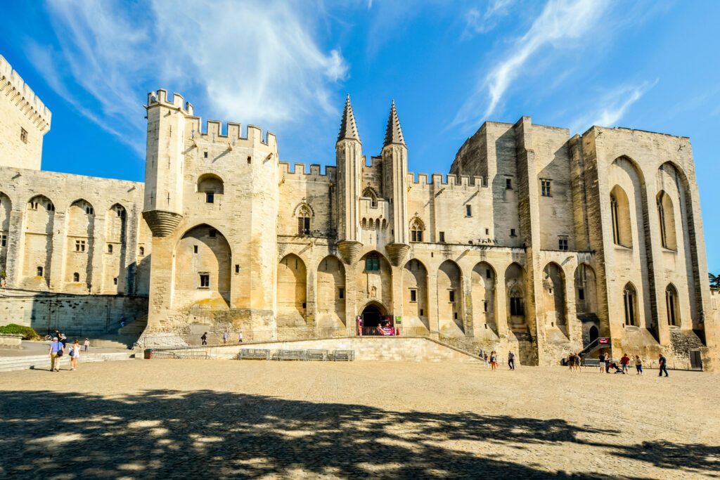 La Place du Palais, Avignon