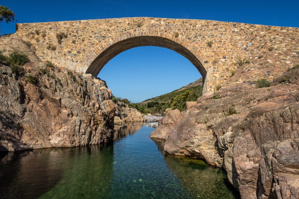 Vallée du Fango, dans la région de Calvi
