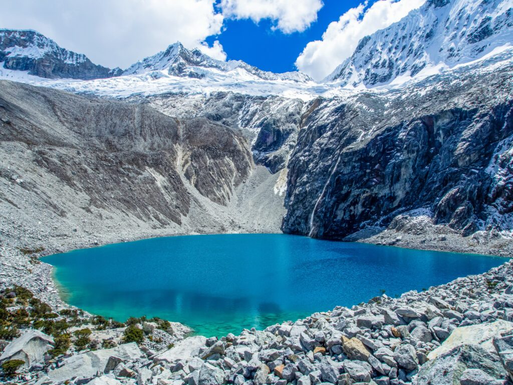Laguna 69 dans les Andes péruviennes