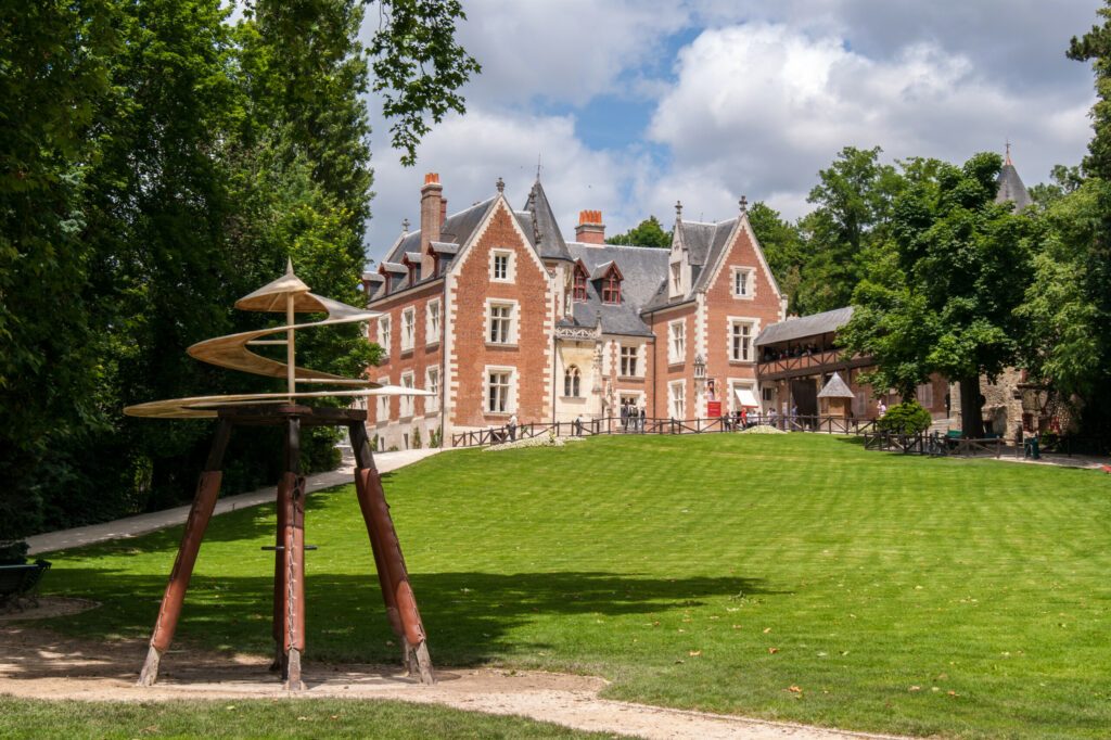 Clos de Lucé, Amboise, dans les environs de Chenonceaux