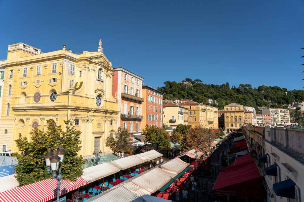 Cours Saleya, ville de Nice