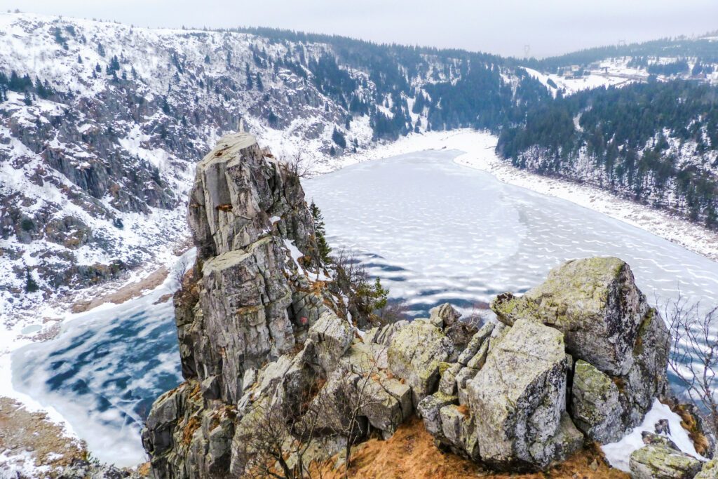 Le lac Blanc dans les Vosges