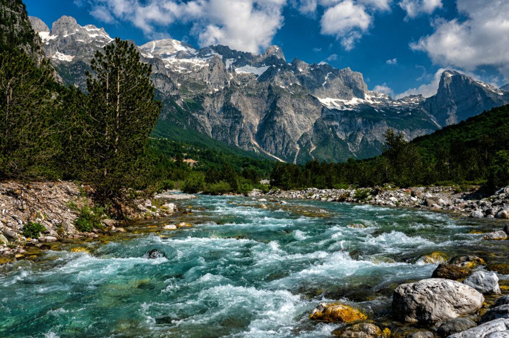 Theth National Park. The Alps, Albania.