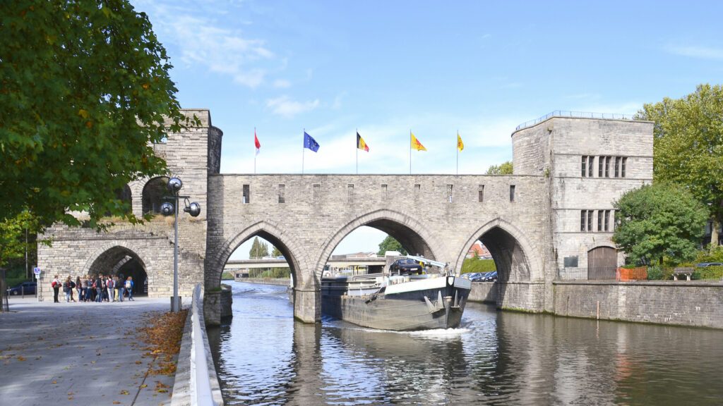 Le Pont des Trous à Tournai (Doornik)