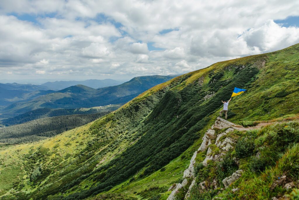 Les montagnes en Ukraine