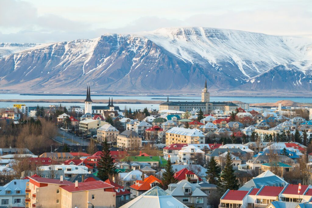 Reykjavik, capitale islandaise 