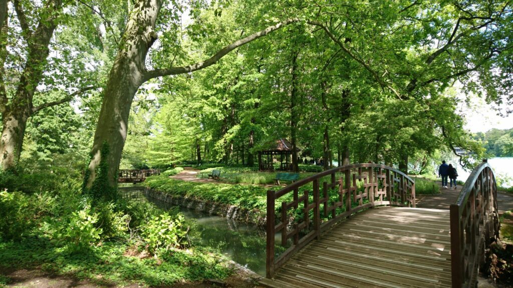 Se promener au Parc tête d'or, Lyon