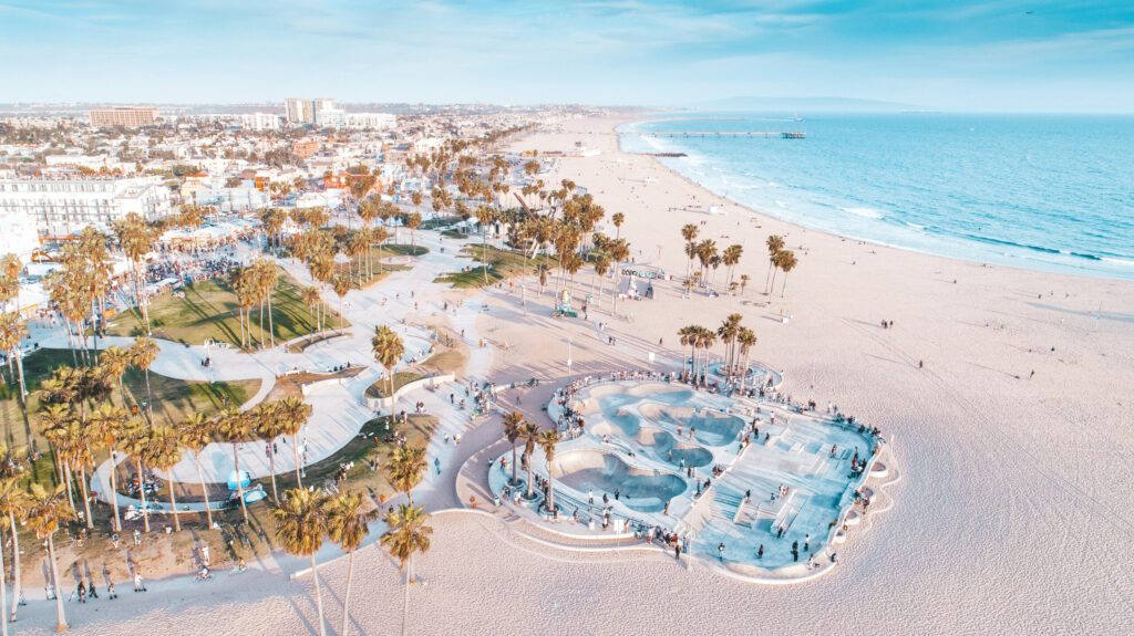 Venice Beach et son skatepark, un spot mythique de Los Angeles