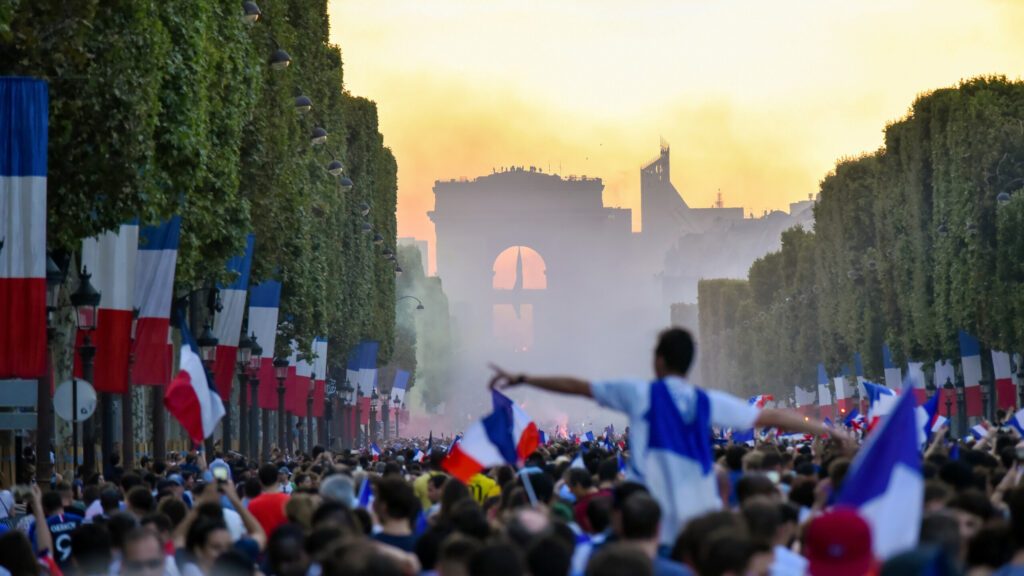 Victoire de la France à la coupe du Monde 2018 de Football