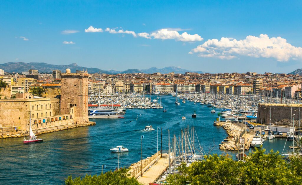 Vue sur Marseille et son Vieux-Port