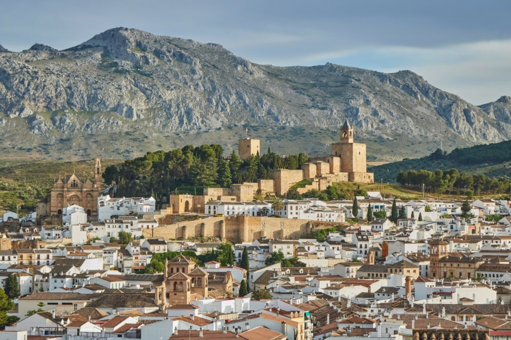 Antequera village in Malaga, Spain