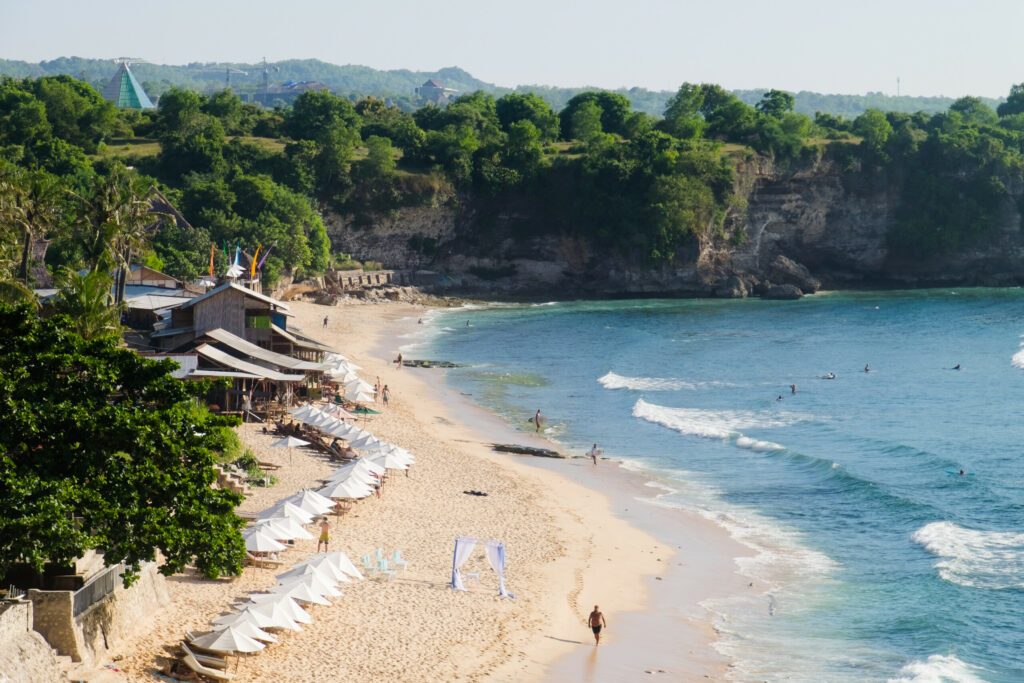 Balangan Beach Cliffs, Bali Indonesia