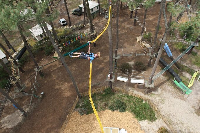 Le parc d'aventure autour de la dune du Pilat