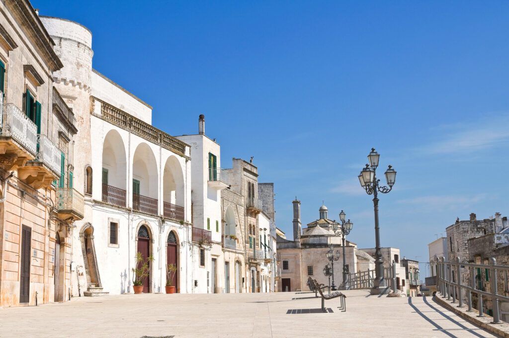 View of Cisternino. Puglia. Italy.