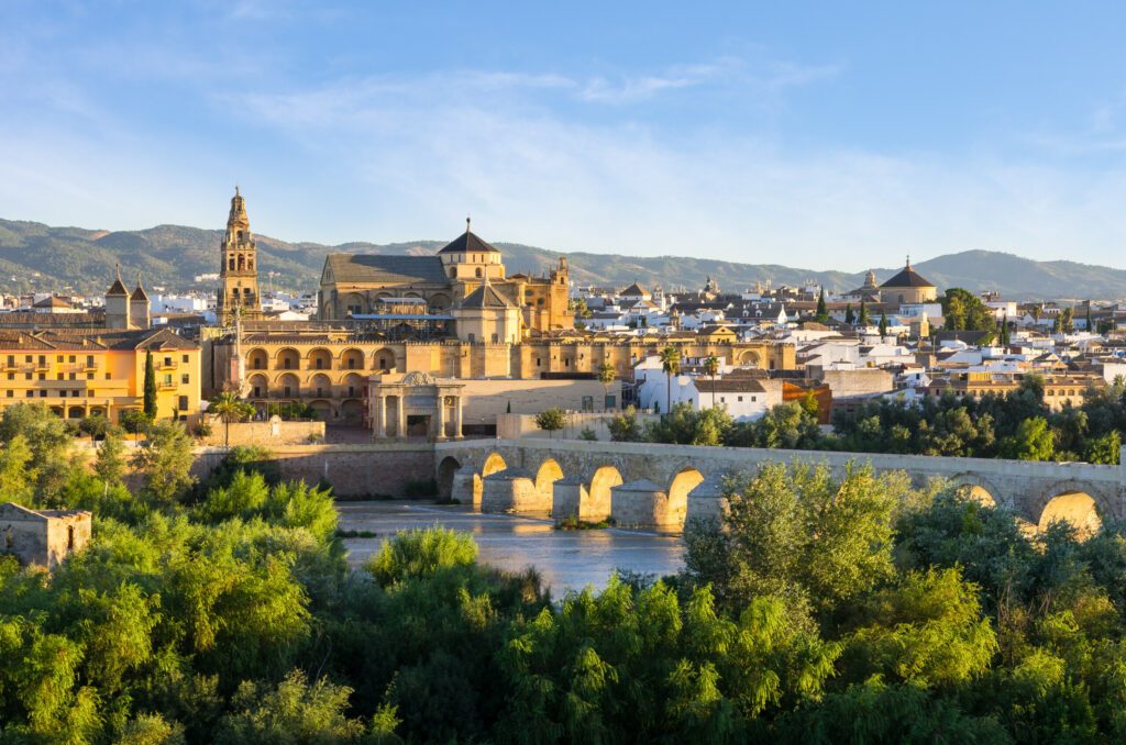 Cathedral, Mezquita and Roman bridge, Córdoba, Spain