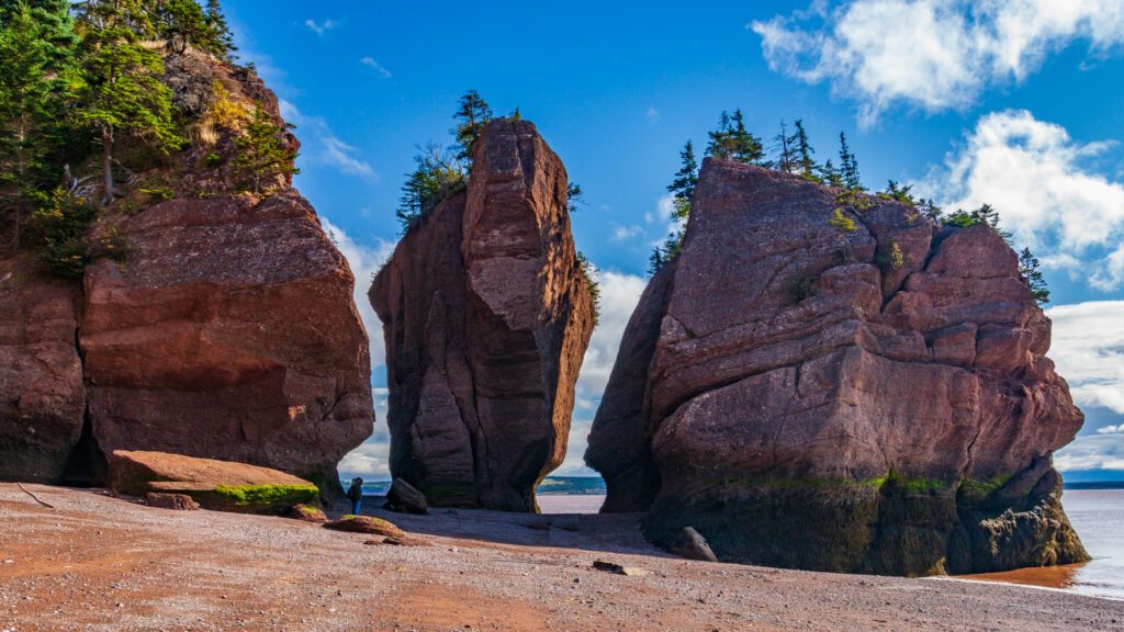 Canada-New Brunswick-Hopewell Rocks