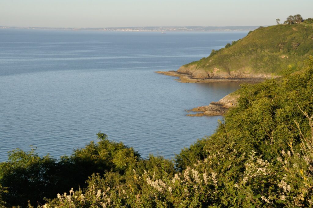 The Brittany coast in Pordic