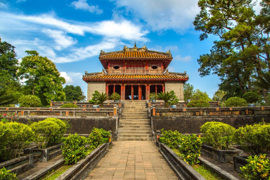 Minh Mang Tomb in Hue, Vietnam