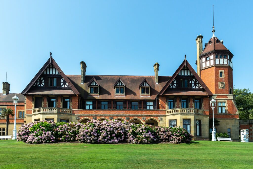 Miramar Palace in Donostia-San Sebastian, Basque Country, Spain