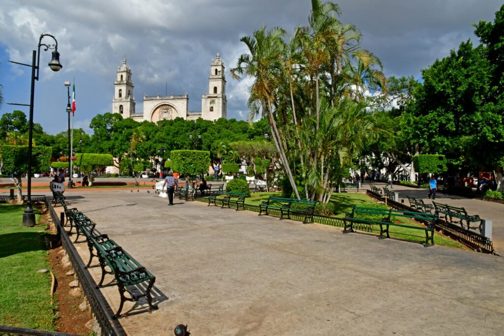 Merida; United Mexican States - may 19 2018 : picturesque old city