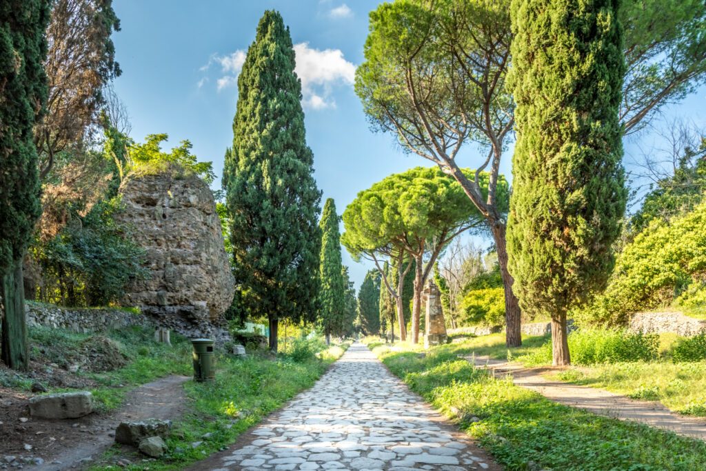 The Appian way, Via Appia Antice